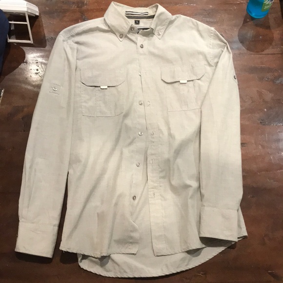 Men’s Long Sleeve Button Up - Picture 1 of 2